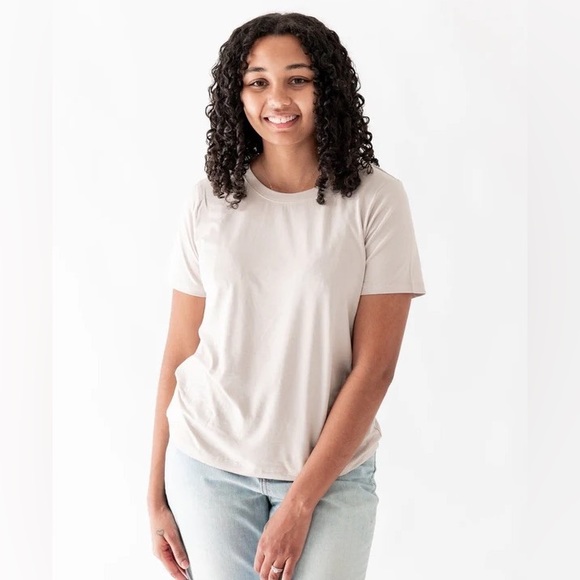 Kyte Baby Oat Crew Neck Tee - Picture 1 of 2